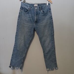 AGOLDE CROPPED JEANS